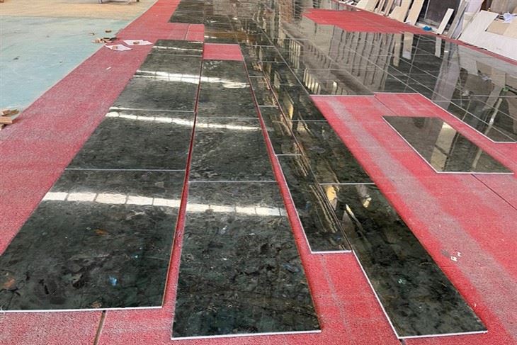 Labradorite Blue  Granite Tile